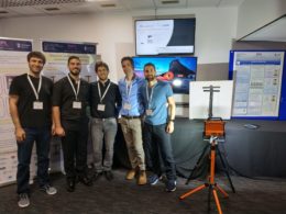 Image for Our team presented a show and tell in ICASSP 2019
